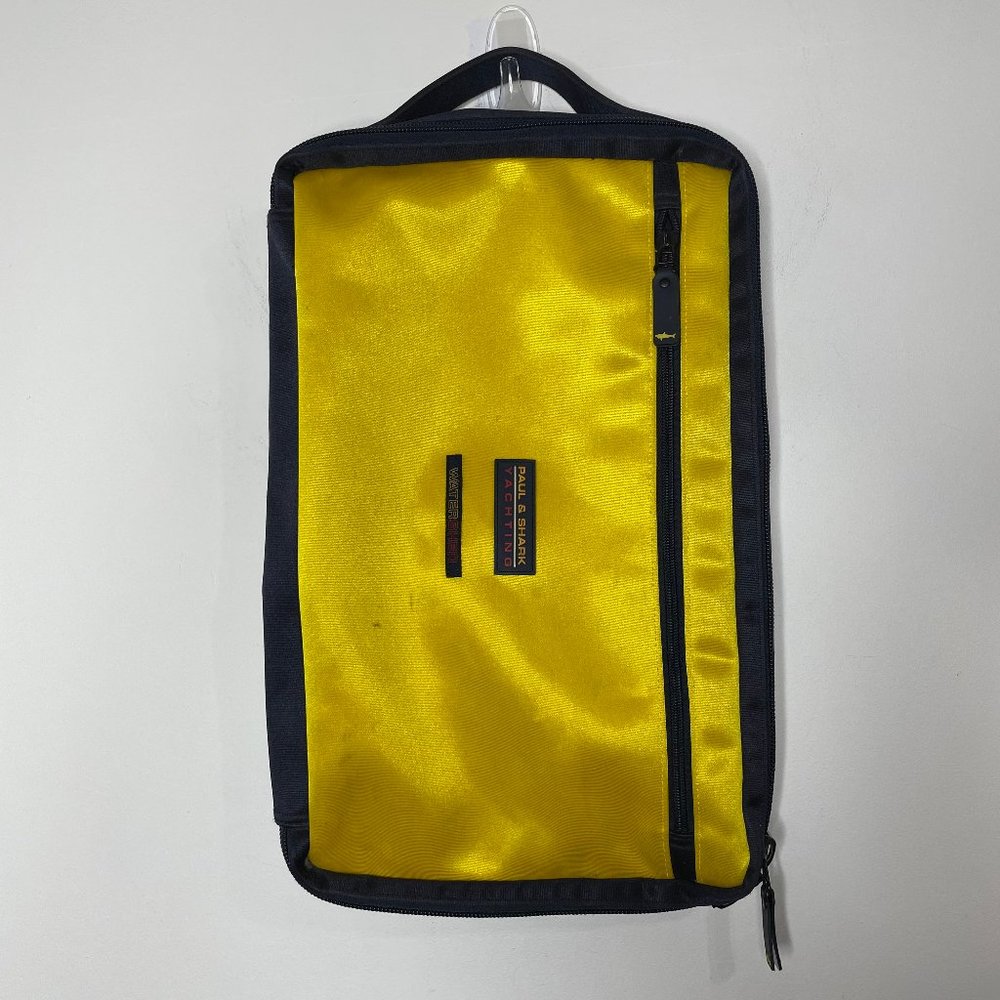Paul & Shark Yachting Laptop Bag Case Yellow Red Watershed Typhoon 20000